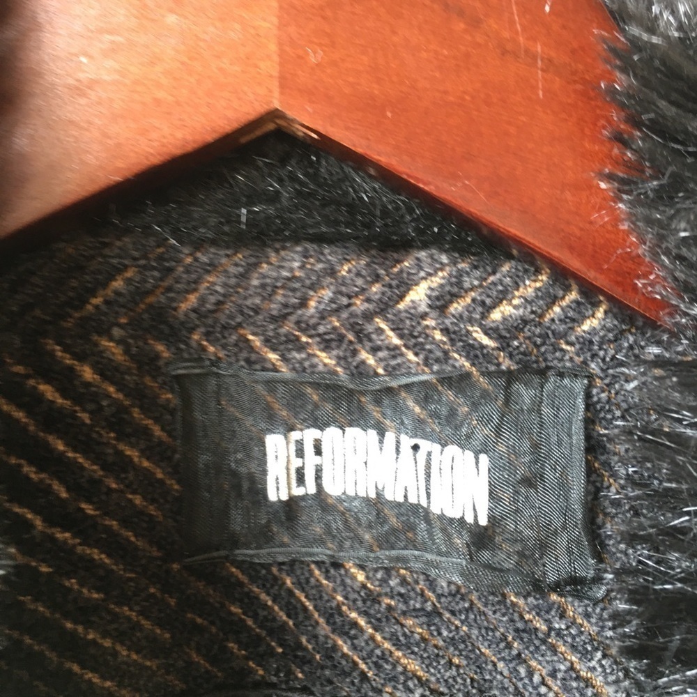 Reformation Rockefeller Coat in Queensland Size S - Picture 10 of 11